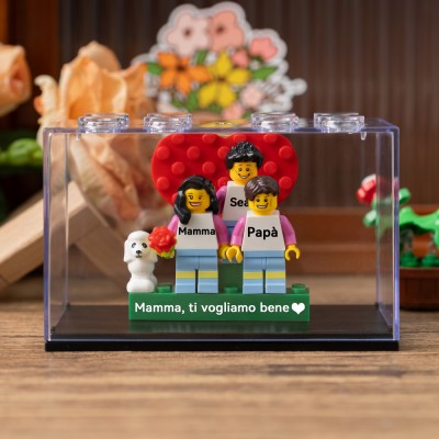 Minifigure personalizzate come regalo per la mamma