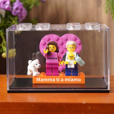 Minifigure personalizzate come regalo per la mamma
