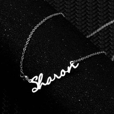 Collana personalizzata con nome in stile Carrie