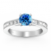 Personalized Birthstone Promise Ring