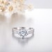 Dazzling Love Engagement Wedding Ring