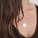 Signature Disc Necklace | Fingerprint Necklace