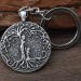 Mom & Daughter 'tree Of Life' Pendant Keychain