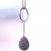 Raindrop "As Above... So Below" Pendant Keychain