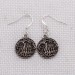 Mom & Child 'tree Of Life' Pendant Earrings