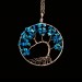 Tree Of Life Necklace Sapphire- Necklaces For Women Tree Of Life Necklace Copper"