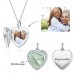 Sagittarius - Personalized Heart Photo  Necklace