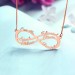 Personalized 6 Names Infinity Symbol Necklace