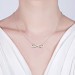 Engraved Infinity Symbol Necklace