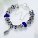 Blue Leaf Bracelet